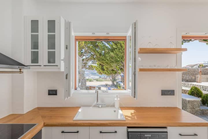 Ikade Mykonos Iii / 2 Br & 2 Bth/sea View - Mykonos