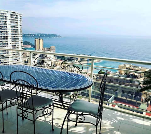 111m2 luxury penthouse Monaco sea view