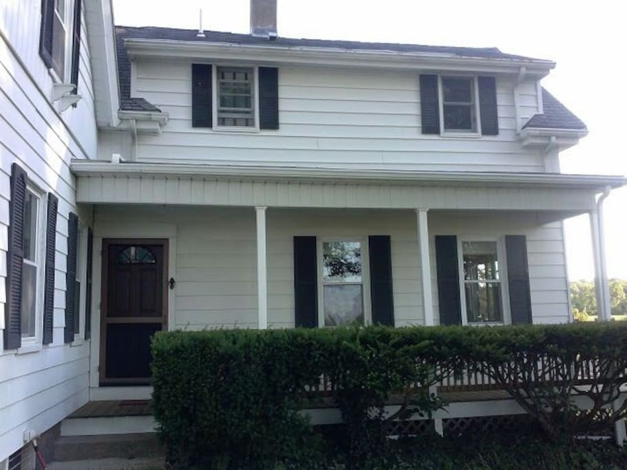 separate entrance with rental above