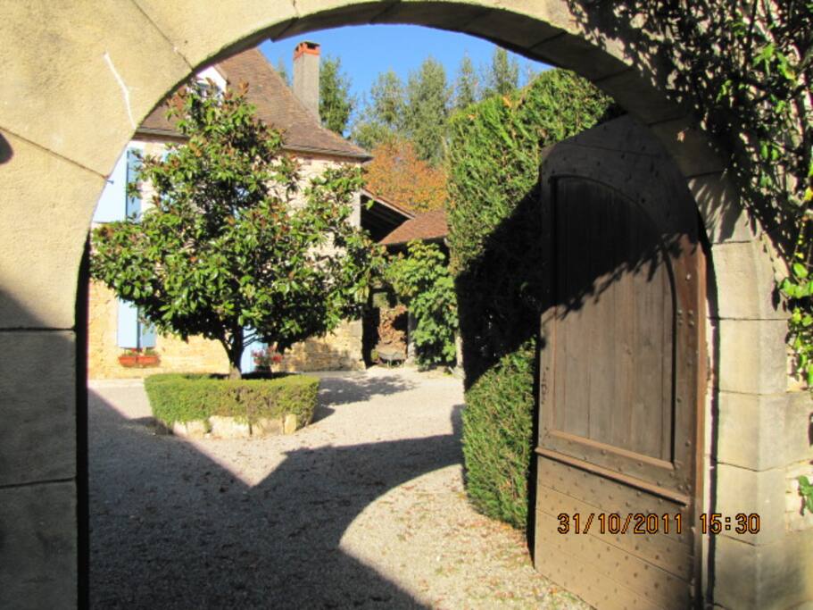 belle entrée de la maison