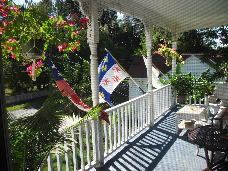 Second Floor Balcony