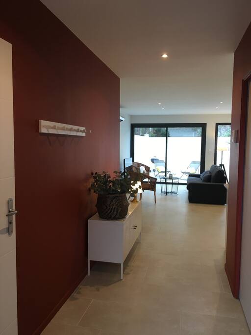 L'entrée de la maison