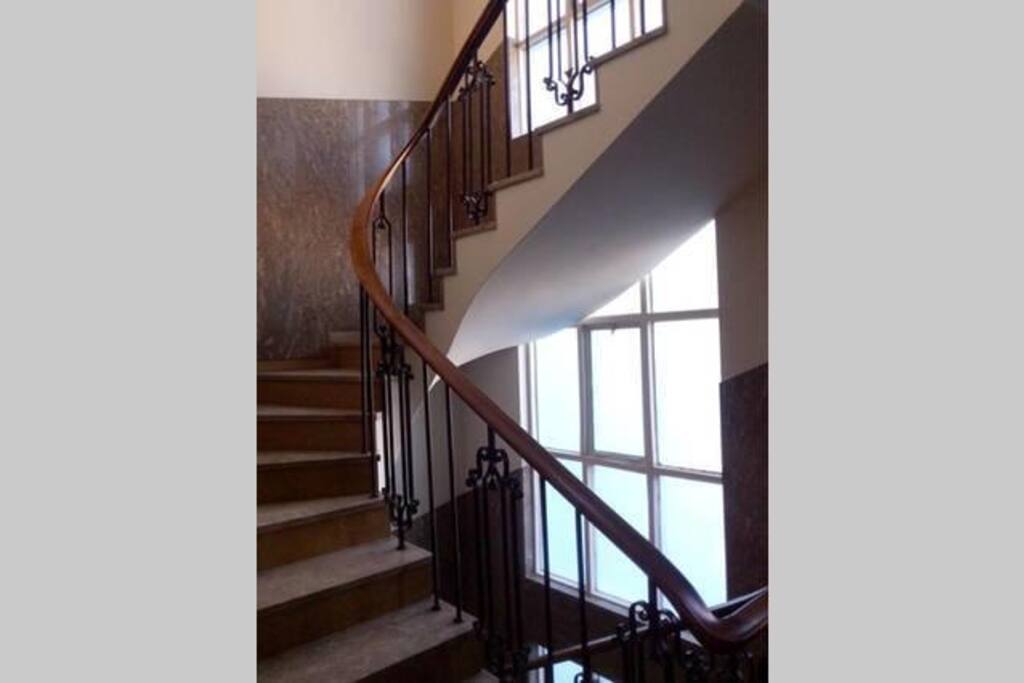 Stairway to 3rd floor