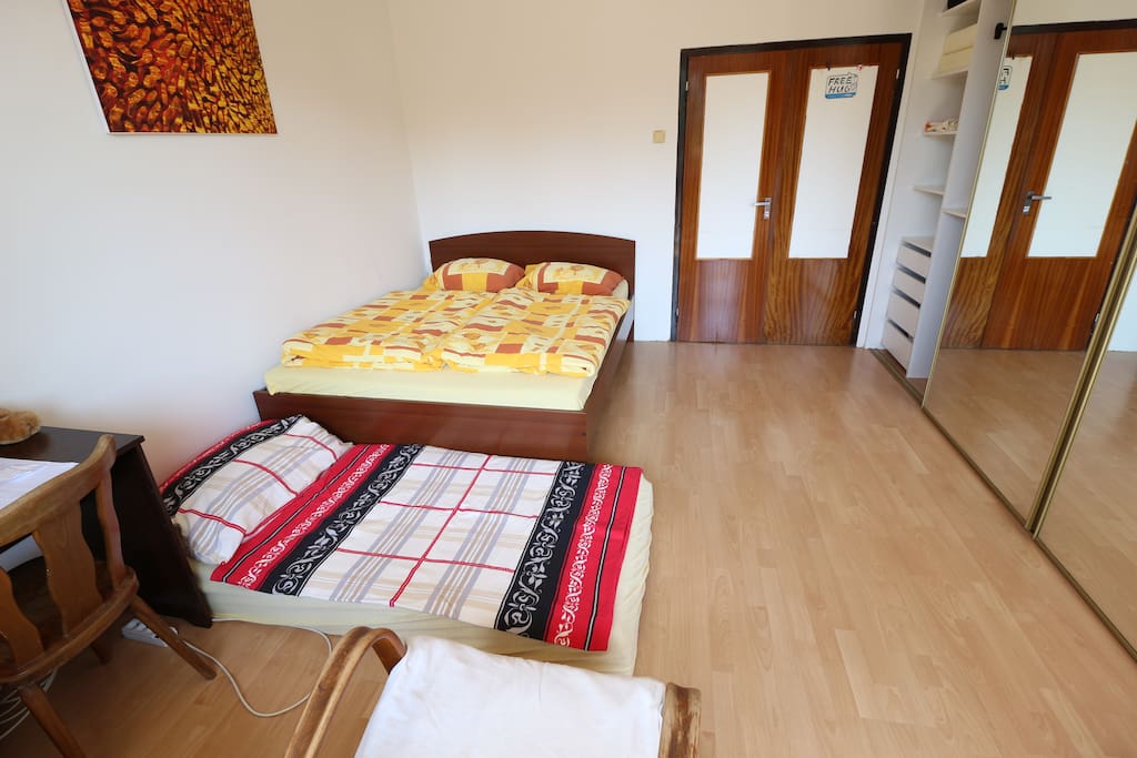 Situation with mattress (3 persons)