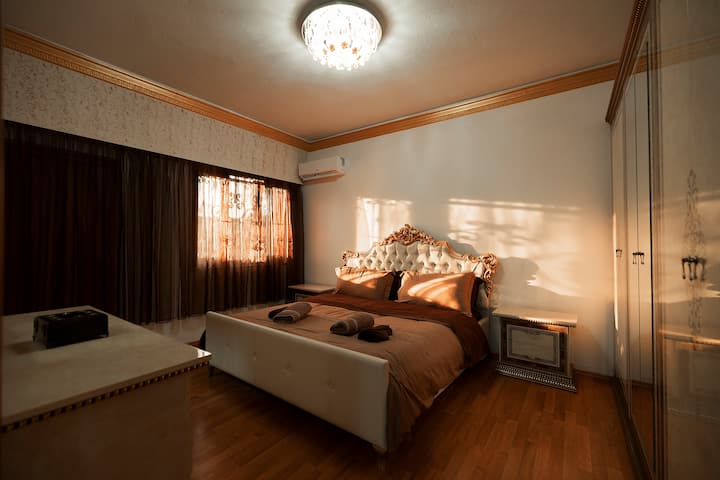 Second floor / room no. 1 • one double bed • for two people • balcony • the only room with a shower • air conditioner 