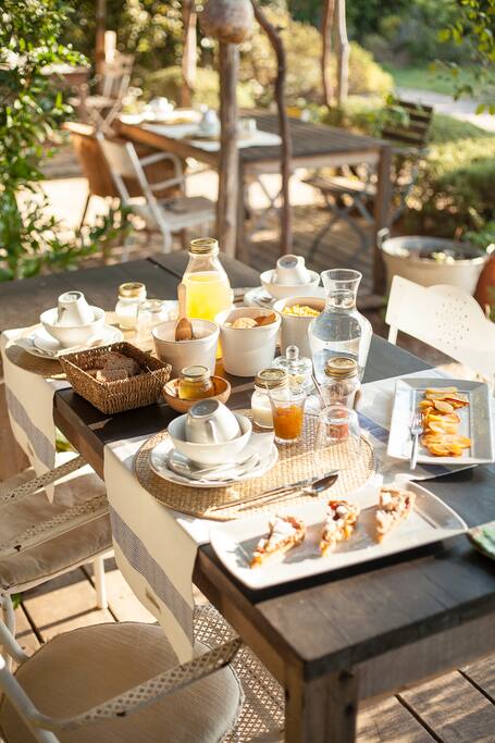 Our fresh organic home made daily made breakfast