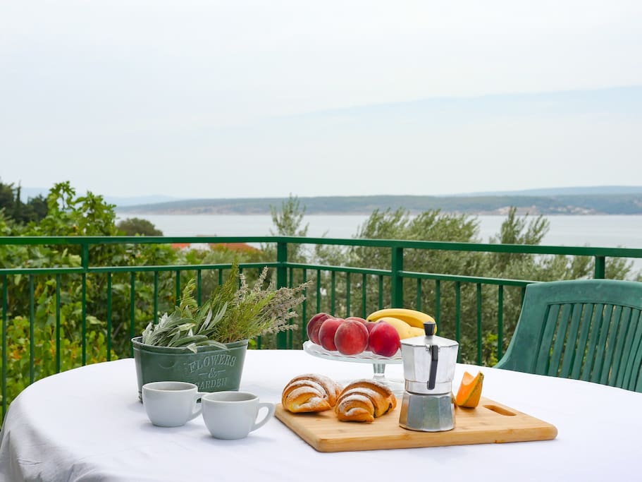 Breakfast at the terrace