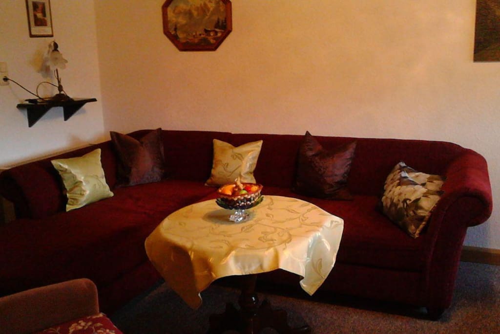 Sitzecke im Wohnzimmer