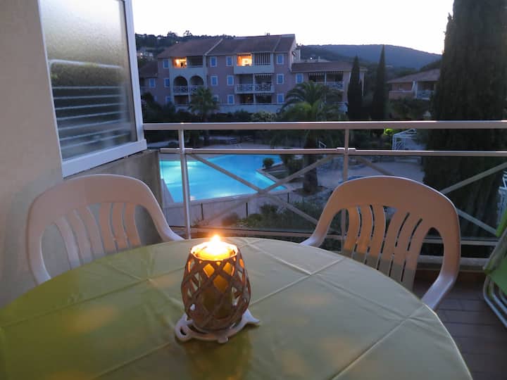 Bel Appartement Provencal, Belle Vue Piscine. - La Croix-Valmer