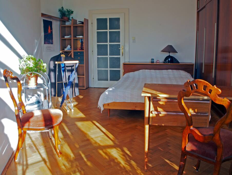 Comfortable king-size bed