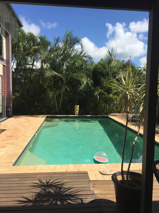 View from patio door