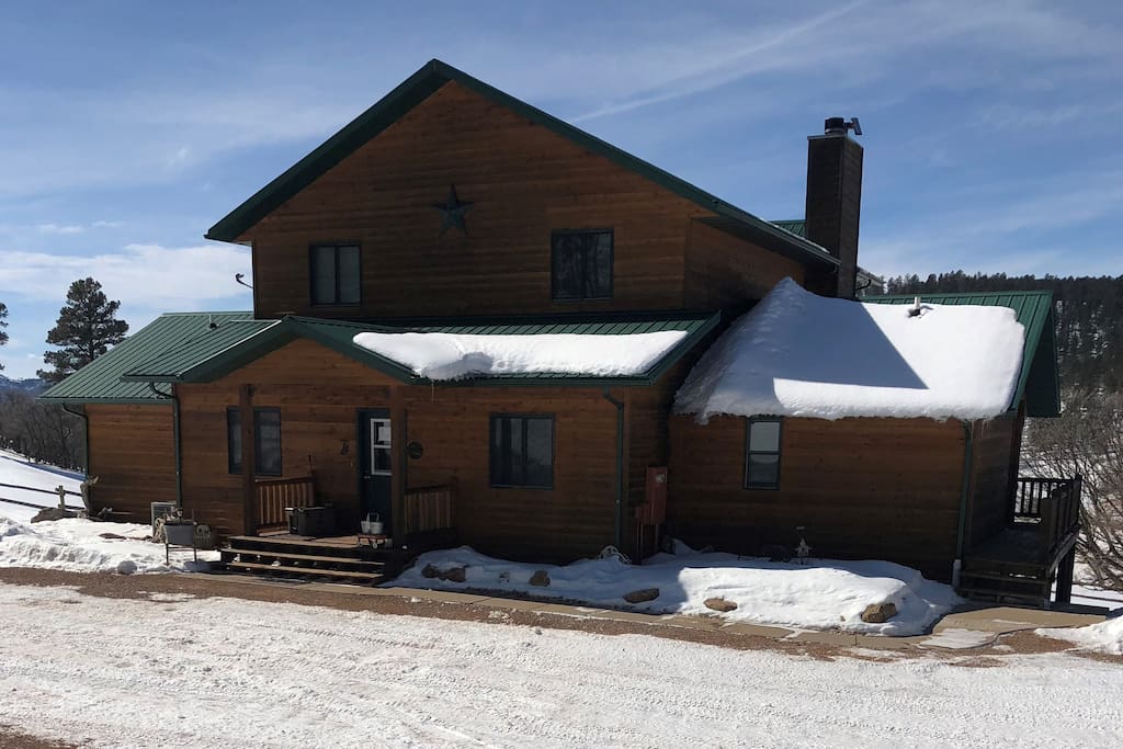 Entrance to Back of Lodge
