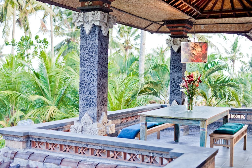 Beautiful views around the villas