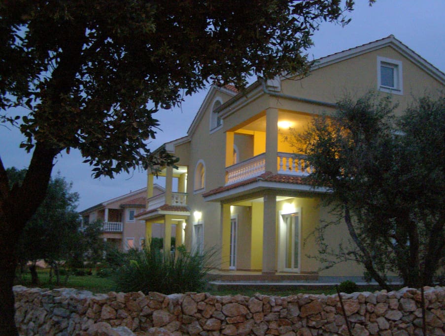 Night view of the house