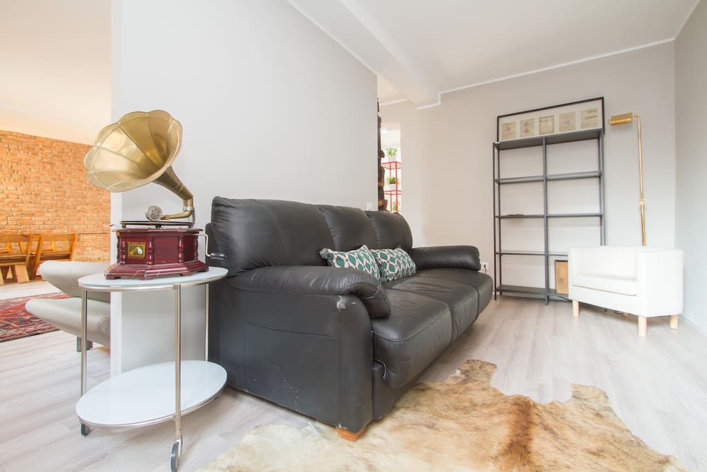 soggiorno con zona notte
living room