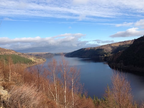 Eunant Lake Vyrnwy Eryri RSPB farmstead