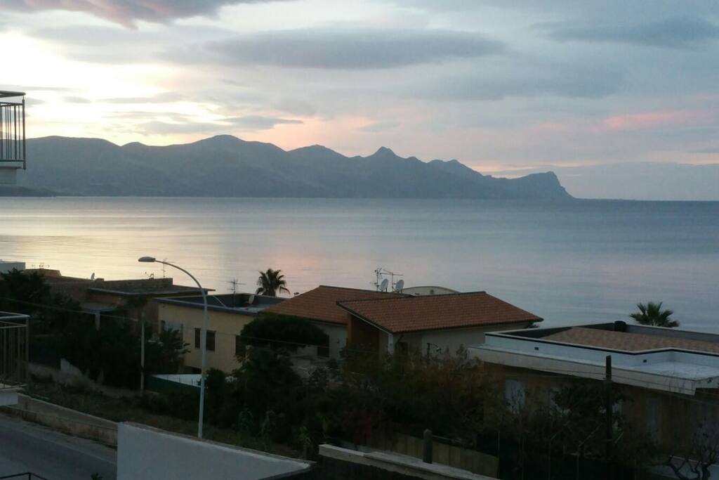 vista dalla terrazza