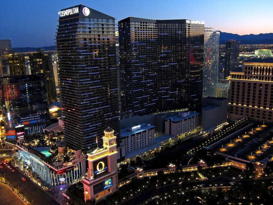 View from Above at night