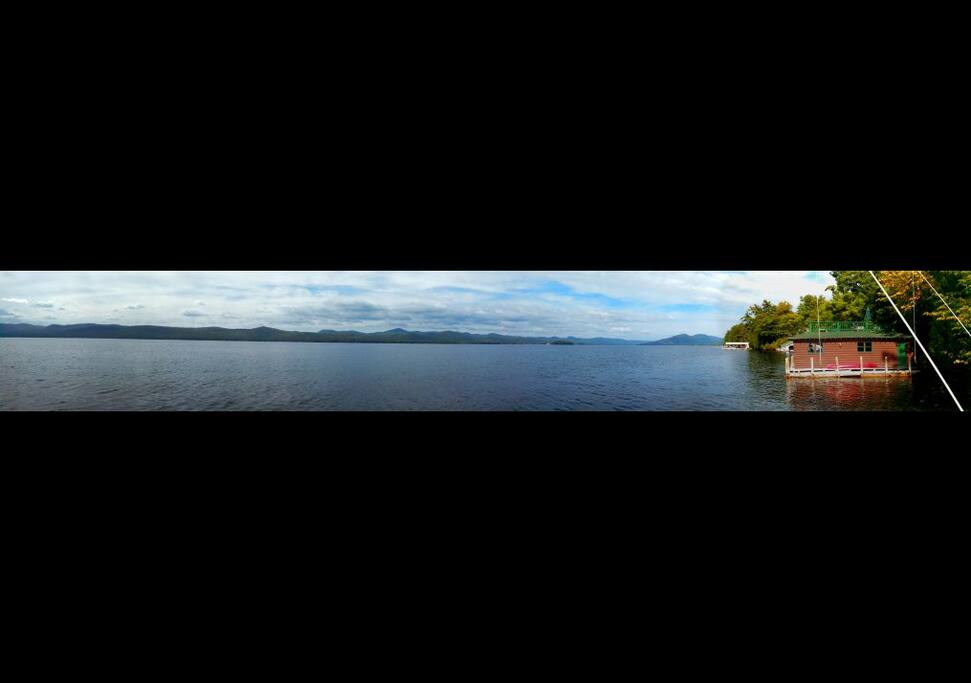 View from dock/sundeck