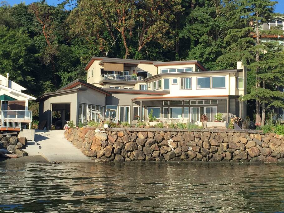 View of Guest House Looking over Main House