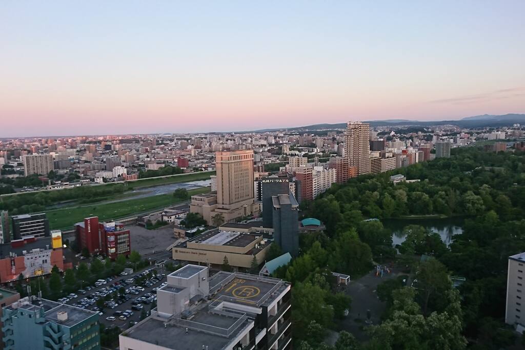 こちらは中島公園側