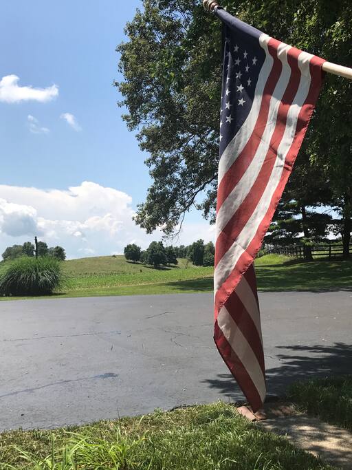 View from the front porch