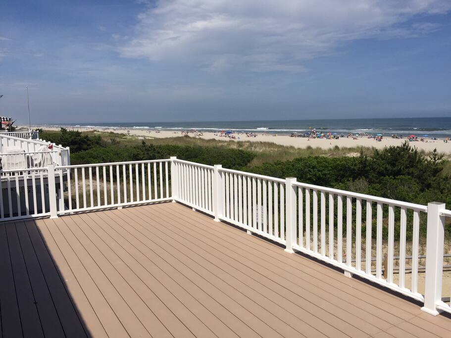 View looking North from Main Deck