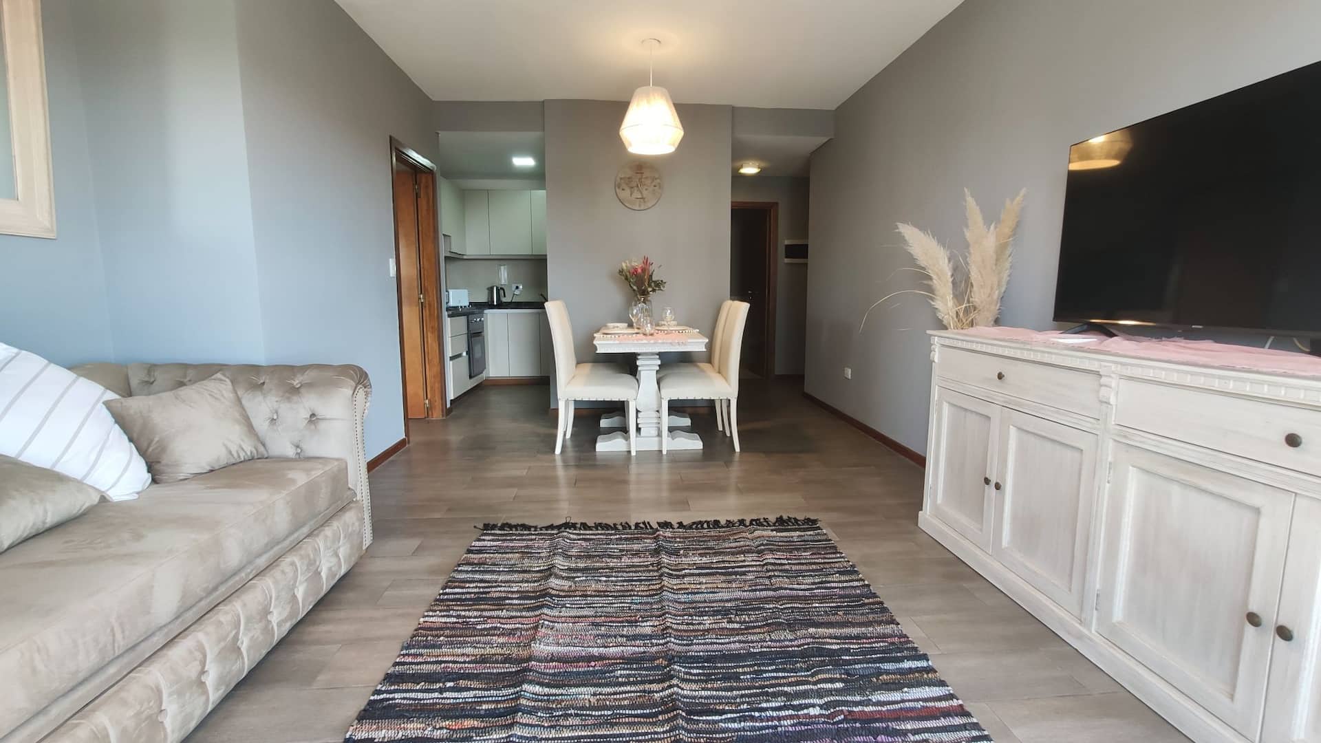 Apartamento de 1 quarto com vista para o rio em Vicente López