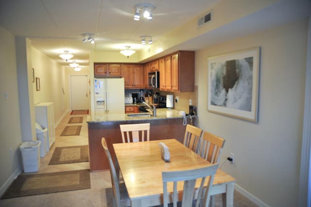 Dining & Kitchen & Hall View
