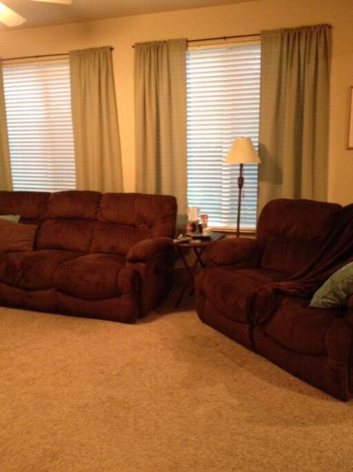 Shared living room area.