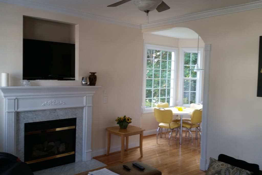 Fireplace and Cable TV / High Speed Internet