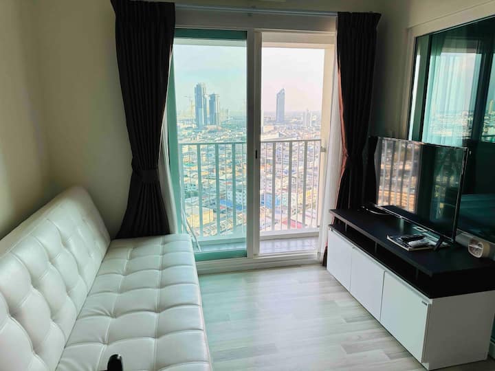 21.曼谷高端公寓gym Wi-fi 超大泳池Terminal21 - Bangkok