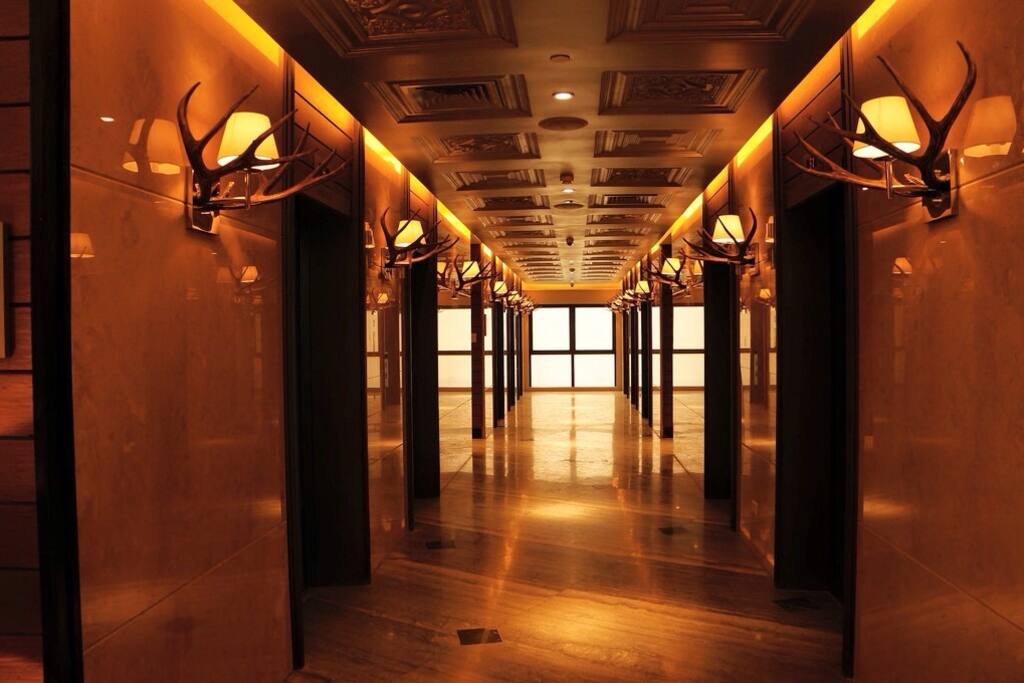 Hallway and Elevators