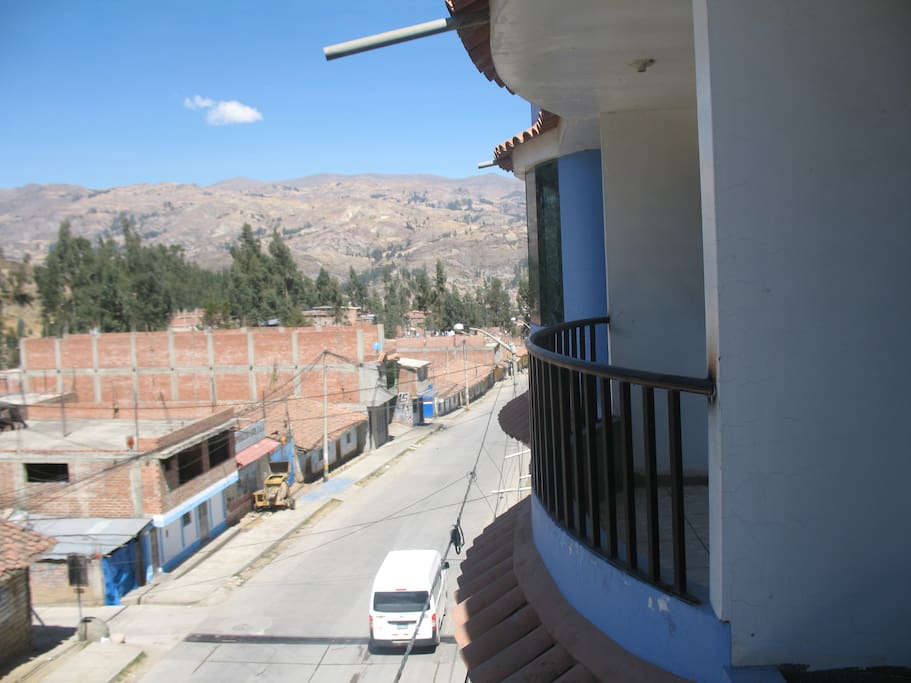 Panoramic Balcony of the Hostel