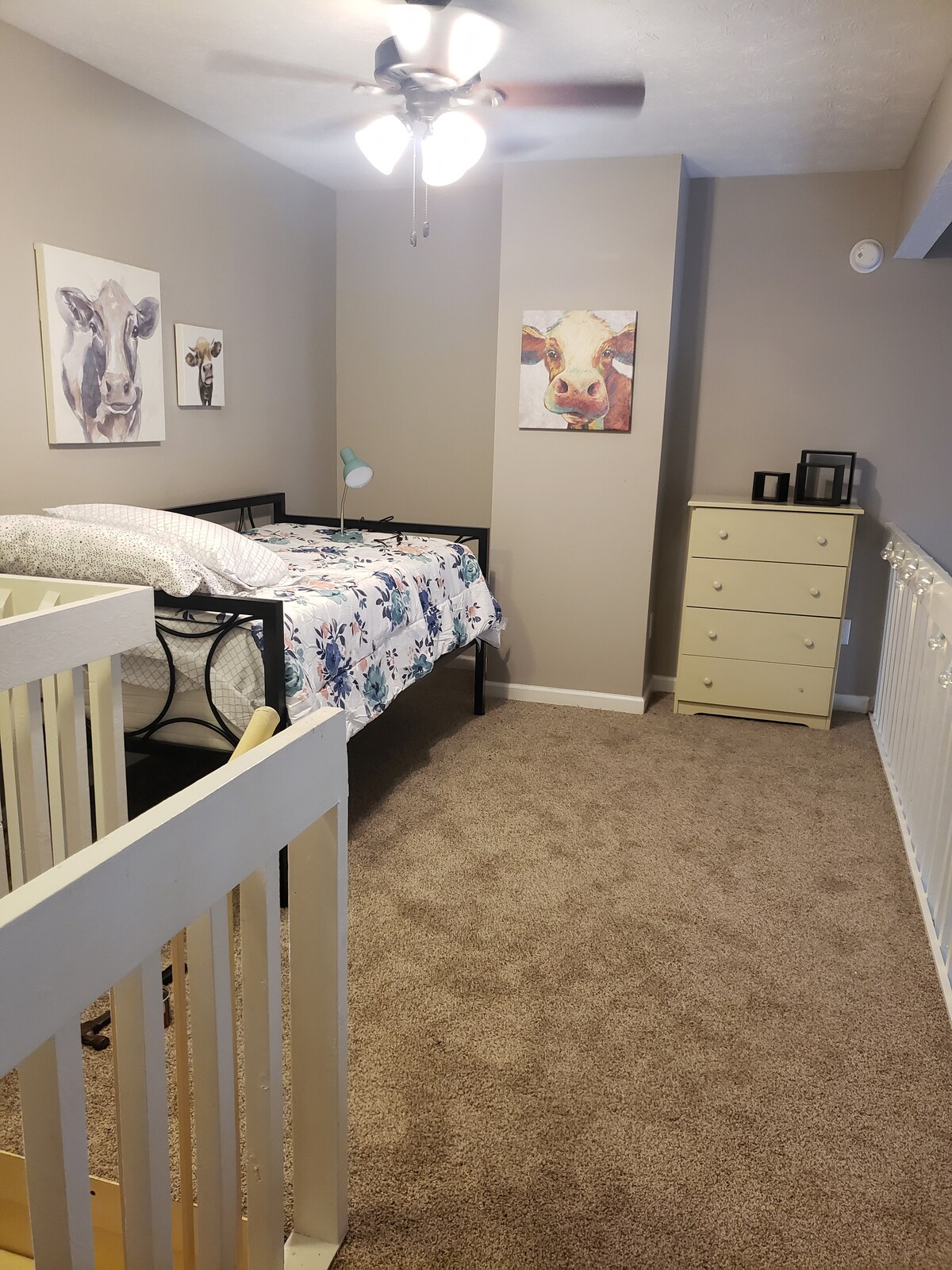 Day bed with a trundle.