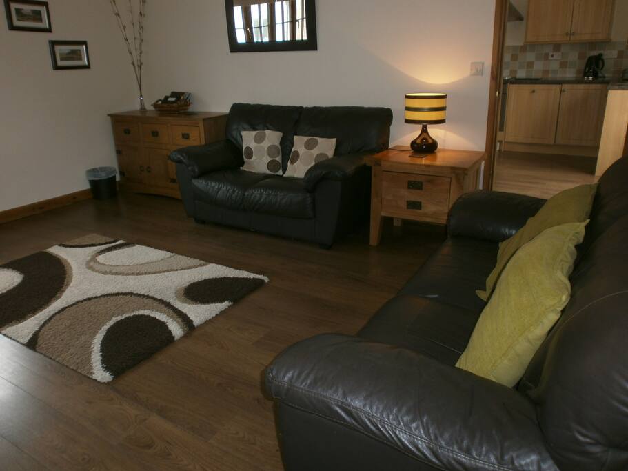 Lounge with TV, DVD player