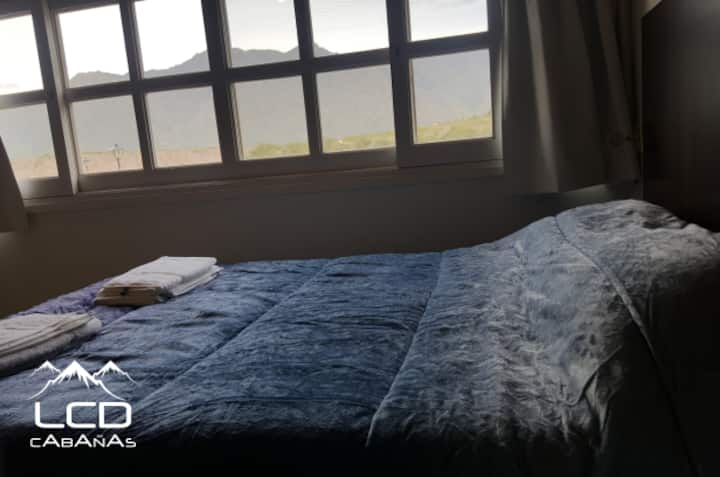 Sonmiers beds. Room with mountain view.