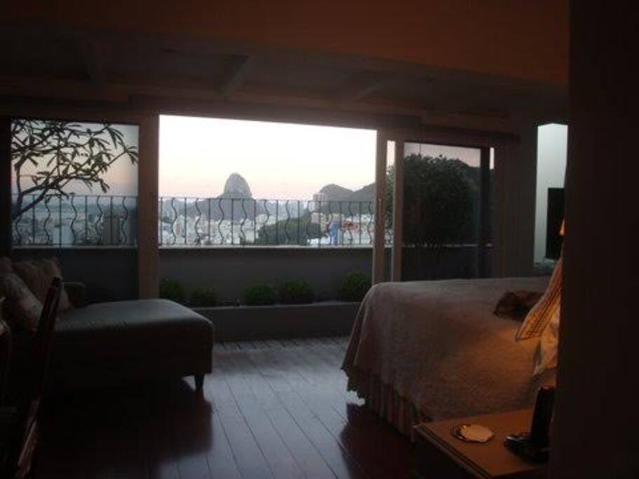 Vista da suite master
