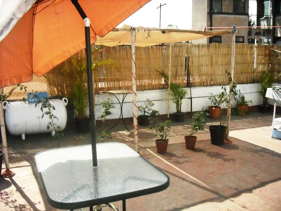 Terraza en la azotea