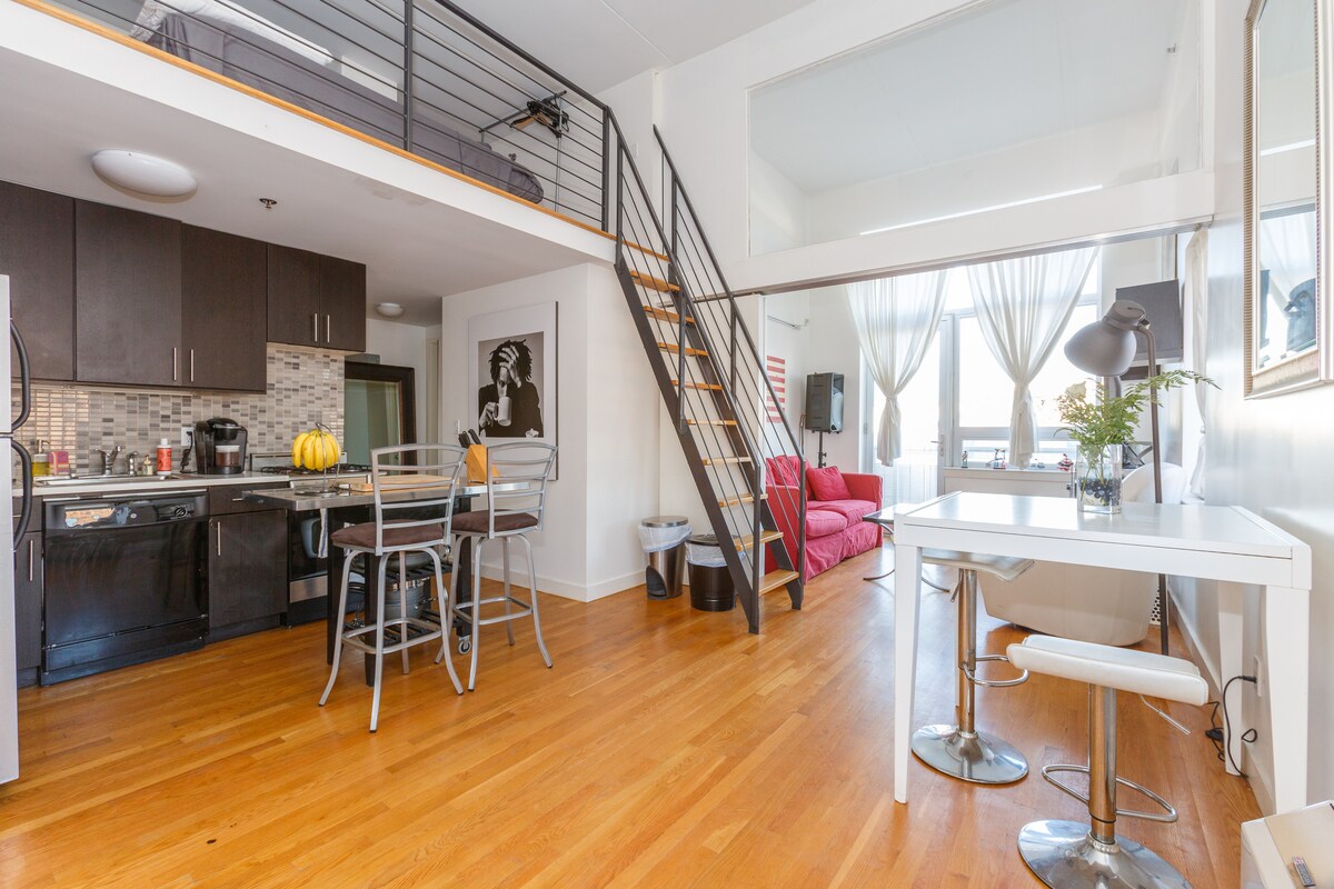 duplex loft brooklyn