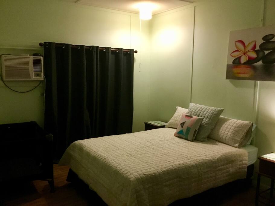A port a cot is available if needed