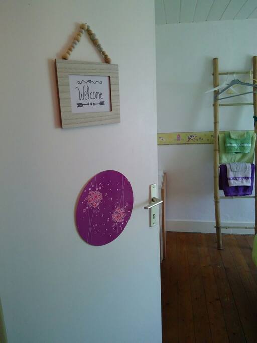 Bienvenue dans votre chambre !