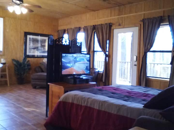 The Emerald Forrest Swamp Cabin Cabins for Rent in Uvalda,