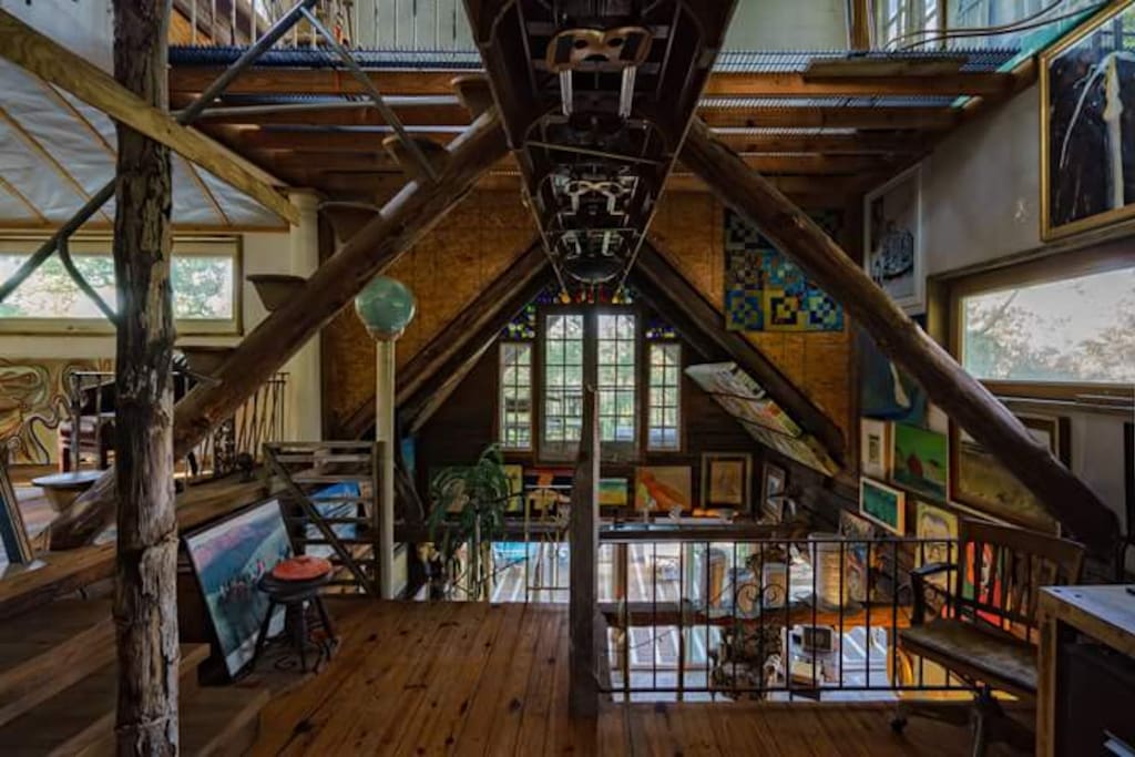 WalkerWorld Organic Artist Retreat Houses for Rent in Castle Hayne