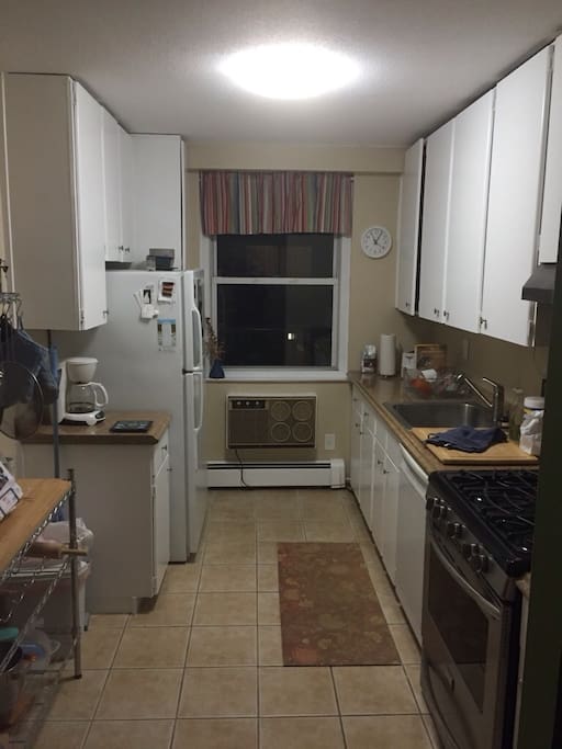Roomy kitchen