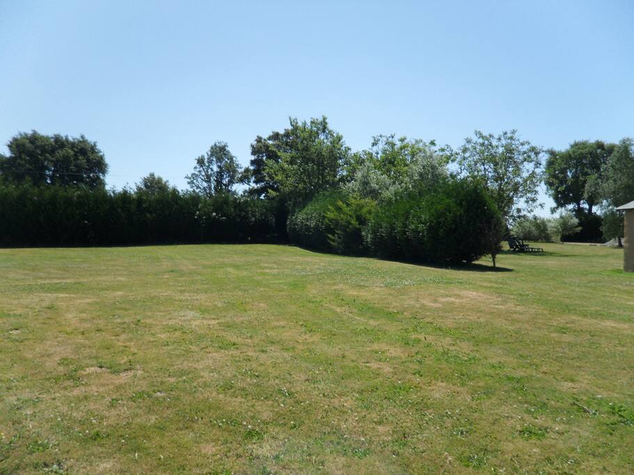 Extra Garden area for Ball Games