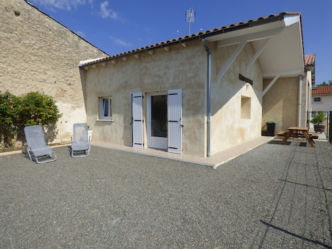 At the Rendezvous des Hirondelles, near Blaye