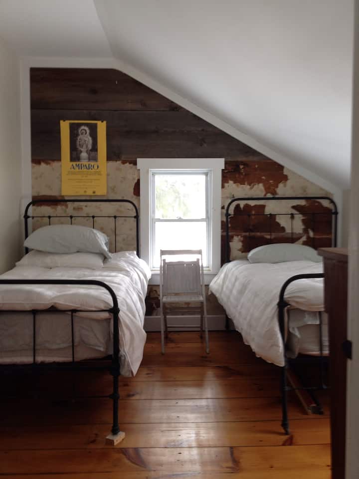 East bedroom.  Two twins.