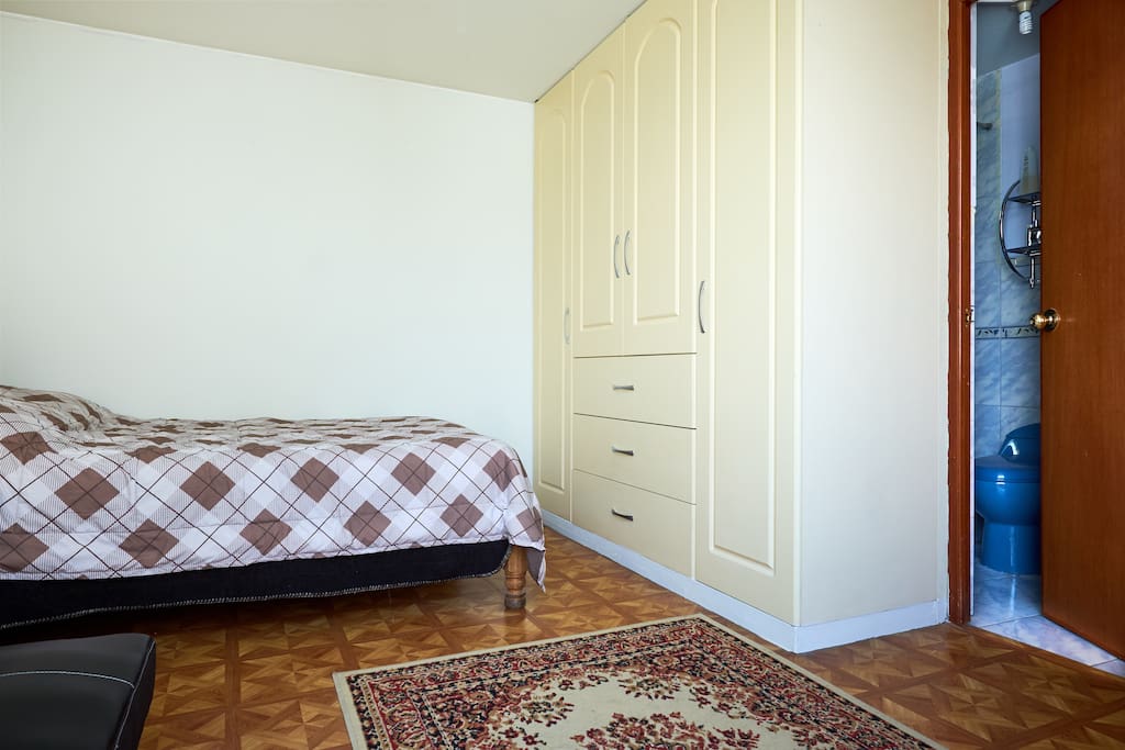 Plenty of closet space
