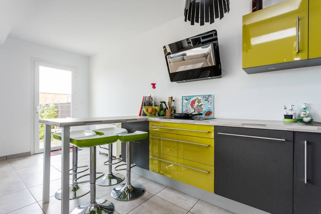 La cuisine ouverte